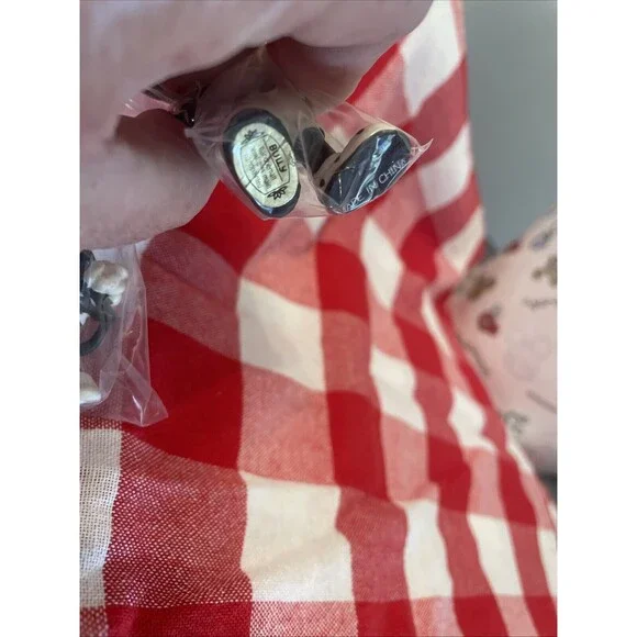 Lot Of 4 Black & White Vintage Bully Disney 2.7” Rare Toy Mickey Minnie Donal - Picture 5 of 11